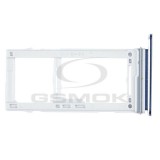 GSMOK SIM-kártya és memóriakártya tartó Samsung G965 Galaxy S9 Plus Duos Coral Kék GH98-42575D [Original]