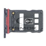 GSMOK Sim Kártya Tartó Huawei P30 Pro Fekete