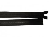 GT 10 - es vastag fogú bontható fekete cipzár - 80 cm