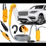 GTL Hordozható kemping zuhany, elektromos pumpával, autós csatlakozóval,12V