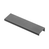 GTV HEXI élreszerelhető fogantyú 128 mm, matt fekete