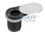 GTV LIGHTING GTV AE-BPW1S1UCH-51 Asztalba süllyeszthető elosztó 1xSCHUKO, 1 USB 5V, IP20, 1,9m