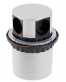 GTV LIGHTING GTV AE-BPW3S100U-53 Asztalba süllyeszthető elosztó, 3xSCHUKO, 2xUSB, IP20, 3600W, 1,5m