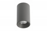 GTV LIGHTING GTV LD-PRM10WS-NB LED felületre szerelt lámpa PRIME, 10W, 1000lm, AC220-240V, 50/60 Hz, PF>0,5, Ra≥80, IP20, IK06, 36°, 4000K, szürke