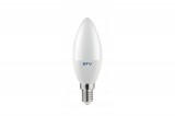 GTV LIGHTING GTV LD-SMDC37-80 LED izzó 8W, C37, E14, 3000K, AC220-240V, sugárzási szög 160°, 700 lm, 70 mA