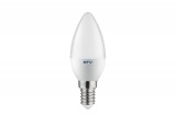 GTV LIGHTING GTV LD-SMGC30B-60 LED izzó 6W, C30, E14, 3000K, AC220-240V, sugárzási szög 120°, 200 lm, 52 mA