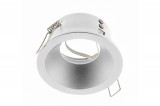 GTV LIGHTING GTV OP-ELVAOBB-10 Spot mennyezeti lámpatest ELVA, IP54, Ø85x45mm,kerek, fehér