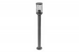 GTV LIGHTING GTV OS-KERT0UA-30 Kerti lámpa KERTA-A, E27, MAX.12W, IP44, AC220-240V ,50-60Hz,falra szerelhető, grafit
