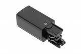 GTV LIGHTING GTV XAE-KZASPC-10 Éles végű csatlakozó 3 áramkörű sínrendszerhez, LIVE END CSATLAKOZÓ X-RAIL-hez, 98x35mm, jobb, fekete