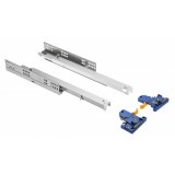 GTV Rejtett fióksín teljes kihúzású, csillapított, 300 mm