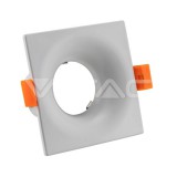 GU10 Keret, fehér színű, négyzet forma