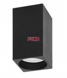 GU10 mennyezeti lámpa fekete