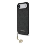 Guess 4G Charm tok iPhone 17 készülékhez Air Tone on Tone szürke