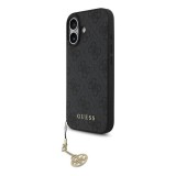 Guess 4G Charm tok iPhone 17 készülékhez Tone on Tone szürke
