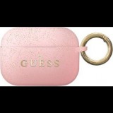 Guess AirPods Pro szilikon tok rózsaszín (GUACAPSILGLLP) (GUE083PNK)