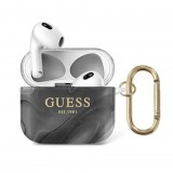 Guess Apple Airpods 3 tok fekete (GUA3UNMK) (GUA3UNMK) - Fülhallgató tok