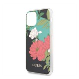 Guess Flower Apple iPhone 11 Pro hátlap tok, virág mintás