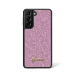 Guess Glitter Script 4G Samsung Galaxy S24 Tok - Llila (GUHCS24SHGGSHU)