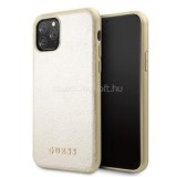 Guess iPhone 11 Pro arany színváltó műbőr tok (GUHCN58IGLGO)