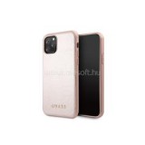 Guess iPhone 11 Pro rózsaarany színváltó műbőr tok (GUHCN58IGLRG)