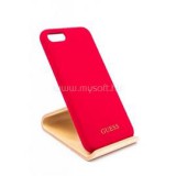 Guess iPhone 8 szilikon piros tok (GUHCI8LSGLRE)
