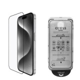 Guess Kijelzővédő 2.5D iPhone 16 Pro Max készülékhez fekete