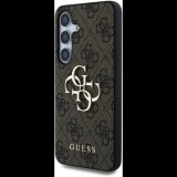 Guess PU 4G Metal Logo Samsung Galaxy S25+ barna tok (GUHCS25M4GMGBR)