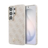 Guess PU 4G Metal Logo Samsung S948 Galaxy S26 Ultra hátlapvédő tok pink (GUHMS26L5P4FWMSP)