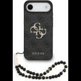 Guess PU 4G Metal Logo Strap iPhone Air fekete tok (GUHCP17MP4GMGSK)