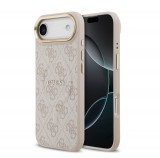 Guess PU Leather Classic Logo MagSafe Apple iPhone 17 Air (6.6) hátlapvédő tok pink (GUHMP17MP4MSEGCP)