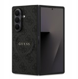 Guess PU Leather Colored Ring Samsung F966B Galaxy Z Fold7 hátlapvédő tok fekete (GUHMZFD7P4MSEGCK)