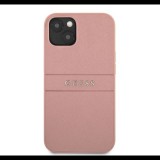 Guess PU Saffiano Apple iPhone 13 mini bőr hátlap tok rózsaszín (GUHCP13SPSASBPI) (GUHCP13SPSASBPI) - Telefontok