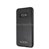 Guess Samsung Galaxy S10 színváltó műbőr rozé/fekete tok (GUHCS10LIGBLK)
