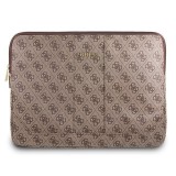 Guess Sleeve GUCS134GB 13" brązowy /brown 4G UPTOWN