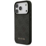 GUESS tok az IPHONE 17 Pro készülékhez GUHCP17LG4GFGR (PU 4G Classic) fekete