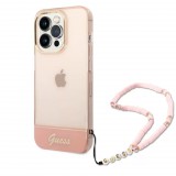 Guess tok pink (GUHCP14XHGCOHP) Apple iPhone 14 Pro Max készülékhez (126965) - Telefontok