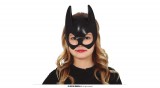 Guirca Batman Batwoman halloween farsangi jelmez kiegészítő - gyerek maszk