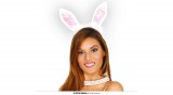 Guirca Húsvéti nyuszi tiara fejdísz halloween farsangi jelmez kiegészítő