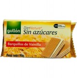 GULLON Nápolyi, cukormentes, 60 g, GULLÓN, vaníliás (KHE188)