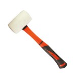 Gumikalapács 445 g üvegszálas nyéllel fehér gadget