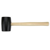 GUMIKALAPÁCS 63MM 680 GR KEMÉNYFA NYÉL TOPEX