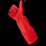 Gumikesztyû extra hosszú 38 cm-es hossz M HoReCa Bonus+ B050