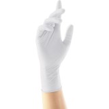 Gumikesztyû latex púdermentes XS 100 db/doboz GMT Super Gloves fehér