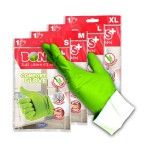 Gumikesztyû XL háztartási Bonus+ Komfort_B036 zöld