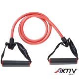 Gumikötél szivacsmarkolattal Trendy Gymtube erős piros