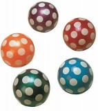 Gumilabda pöttyös, 300 mm, szelepes, Plasto Ball