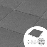 Gumilap ReFlex Fitness - 2x50x50 cm szürke ST0