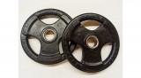 Gumírozott súlytárcsa, 51 mm, 2 × 10 kg – PRO-Sport