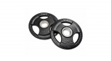 Gumírozott súlytárcsa, 51 mm-s - 2x10 kg S-SPORT