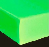 Gumis lepedő pamutvászon alapanyagból 140x200 cm - világoszöld